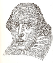 William Shakespeare - Text Portrait