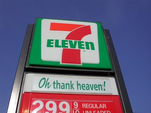 Payday Loan Place Window Graphics · 7-11, OH thank heaven!