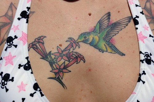 I plan on getting a hummingbird tattoo on the side of my lower back that 