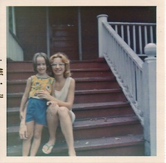 Me and my mother in August, 1973