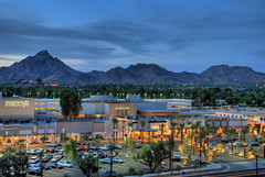 Hotel room view, Phoenix Arizona