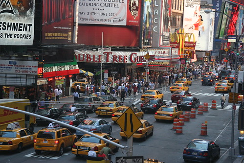 New York and the yellow cabs