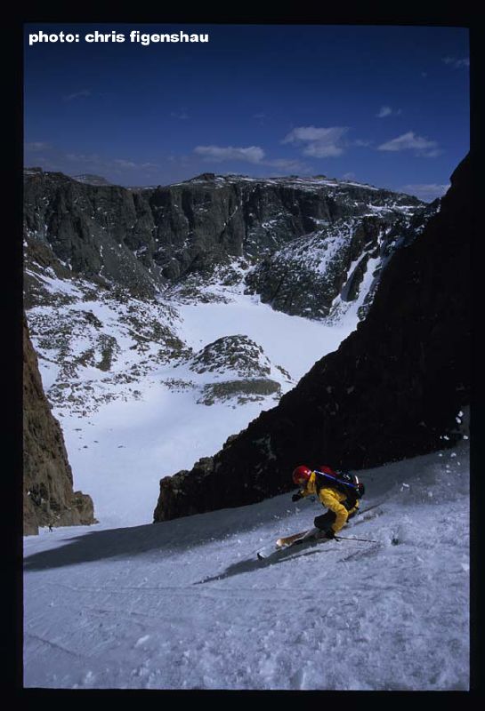 Randosteve skis Crystal Lake Couloir, photo: Chris Figenshau