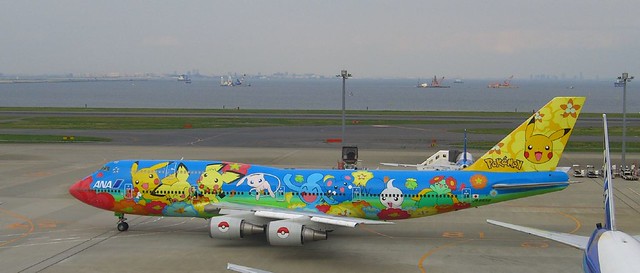 Avión Aerolínea ANA Pokémon Pikachu 10