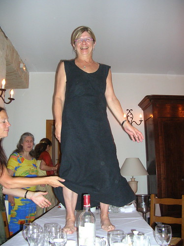 my mother dances on tables..