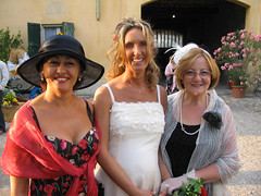 Bride and women