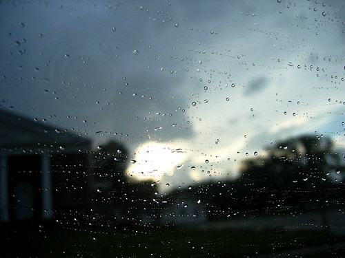 Rain on car cc by rachel a. rogers