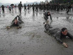 Boryeong Mud Festival Military Training excercise