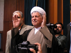Hashemi Rafsanjani at Tehran University