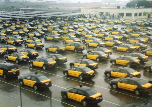 Taxi all'aeroporto di Barcellona