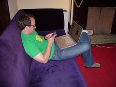 Television multitasking - photo by Brett L from Flickr under Creative Commons