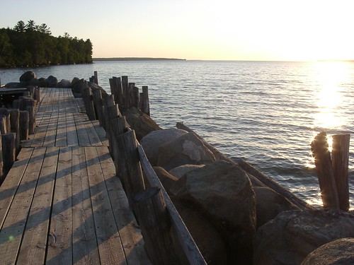 On The Dock of the (Little Sand) Bay