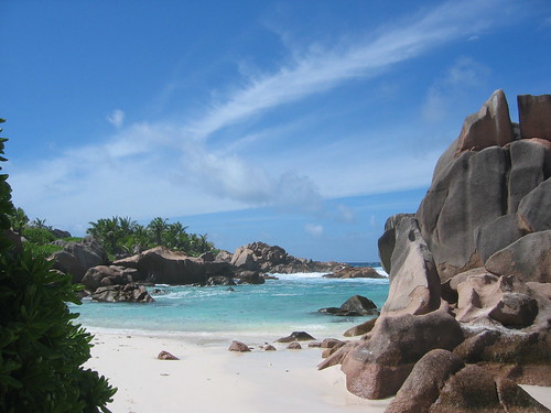 Beach - La Digue - Seychelles