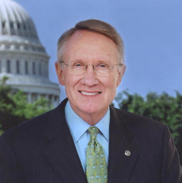 Senator Harry Reid (D) Nevada by Michael P. Whelan