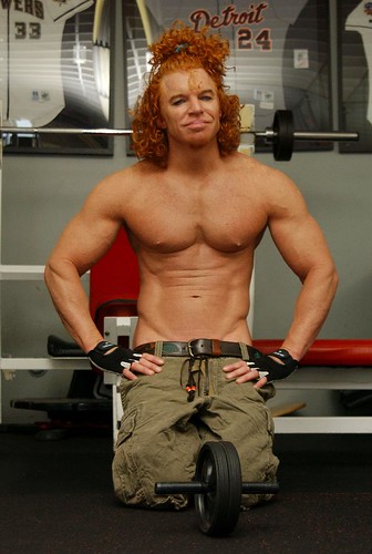carrot top plastic surgery. I guess Carrot Top had to do