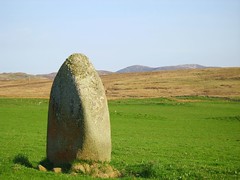 Standing stone at Finlaggan