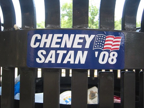 "Cheney Satan '08"