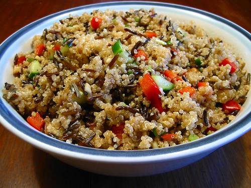 Quinoa and Wild Rice Salad