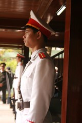 Guard at Presidential Residence