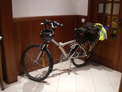 Estacionamento p/ bicicletas no meu hall de entrada