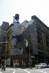 NYC - East Village: 4th Ave & E 13th - Bright Eyes Ad