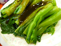 4日目夕飯(油菜)in 榮華茶餐廳(尖沙咀)