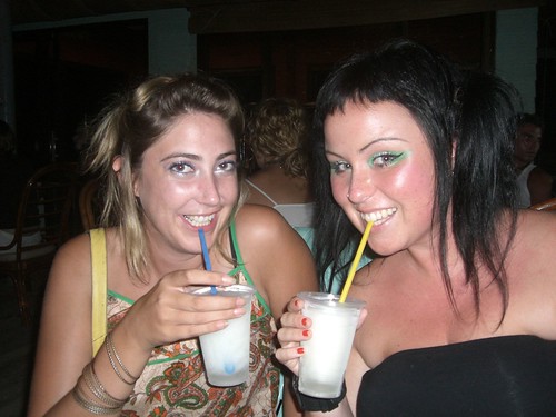 Full Moon party - me and Evo