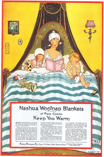 Marjory C. Woodbury, Nashua Woolnap Blankets, 1919