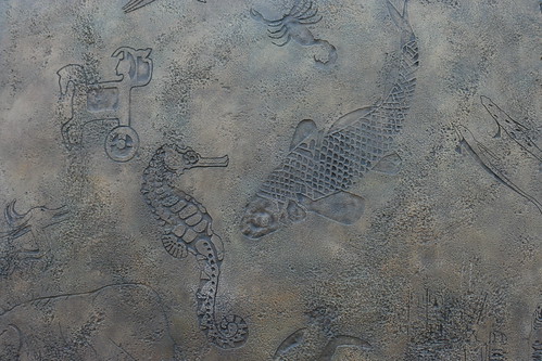 Detail, earth sculpture