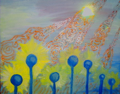 Sunflowers, by Hannah Cruey