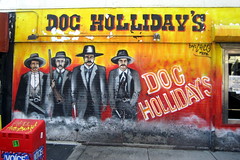NYC - East Village: Doc Holliday's Saloon - Chico mural by wallyg, on Flickr