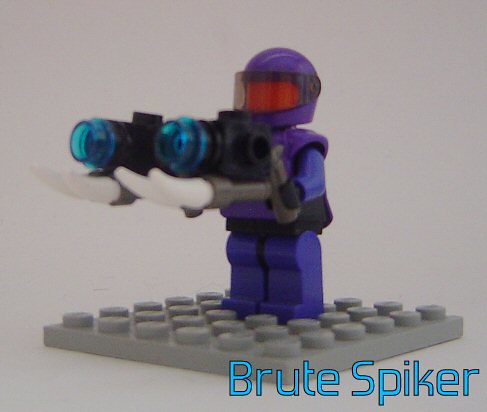 halo 3 weapons. Halo 3 Weapons - Brute Spiker. The Brute equivalent of the SMG.