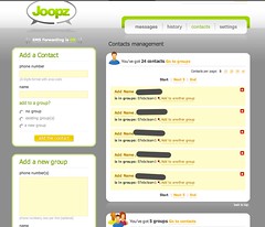 Joopz - Web Texting - updated contact system 作者 waynesutton12