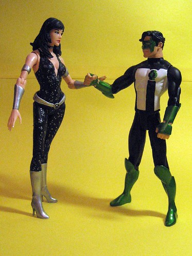 Donna Troy and Kyle Rayner