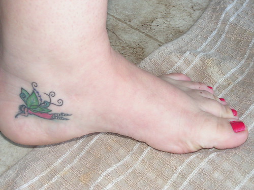  Fairy Tattoo Stage 3 foot view 
