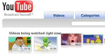 YouTube Watched right now