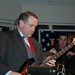 Mike Huckabee jams on his bass guitar New Year's Eve 2007