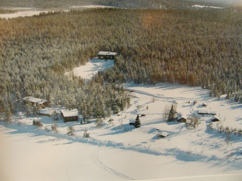 Photo of an aerial photo of the area