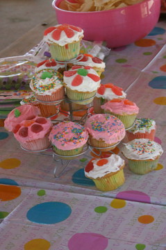 Macy's Birthday Cupcakes
