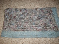 Snuggles Blanket 2 - Repurposed Yarn