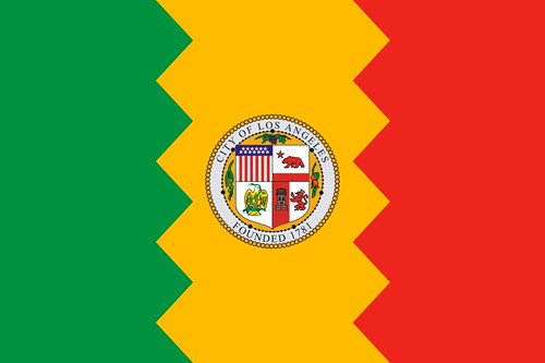 city of los angeles flag