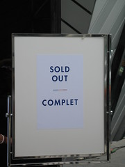 Sold Out/Complet