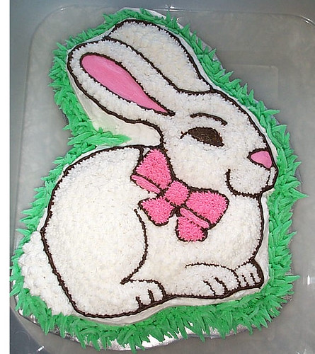 easter bunny cake pattern. easter bunny cake pattern.
