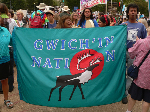 2005 9-24 peacemarch Gwich'in Nation