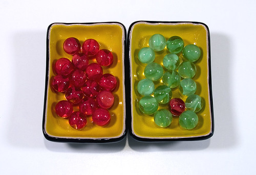 Red and Green Marbles