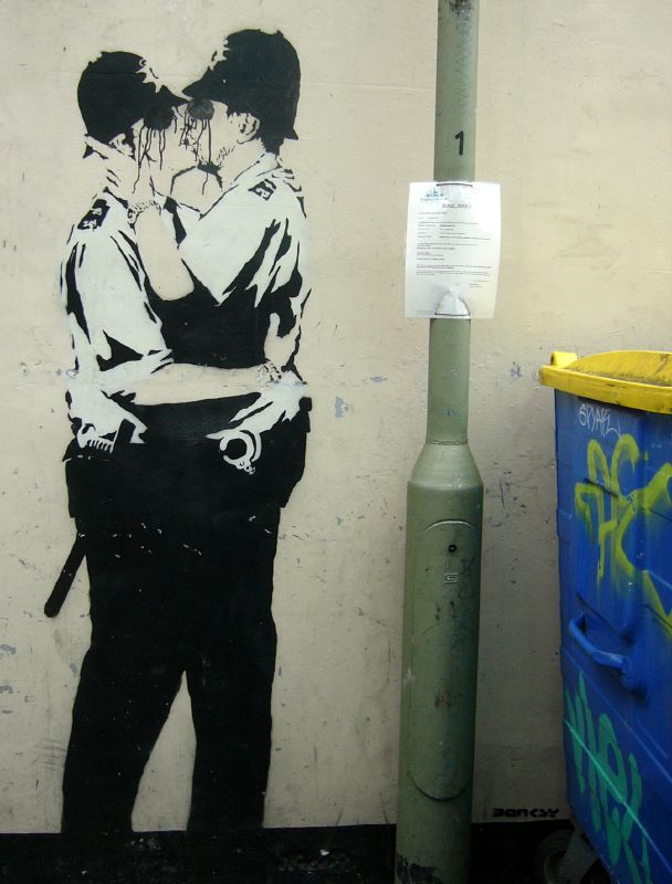 Banksy - England - The Beauty of Stencil Art