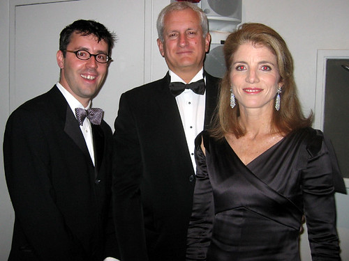With Caroline Kennedy and Ed Schlossberg
