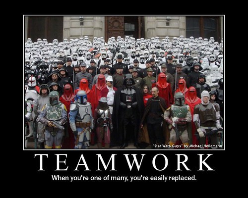 Darth Vader teamwork