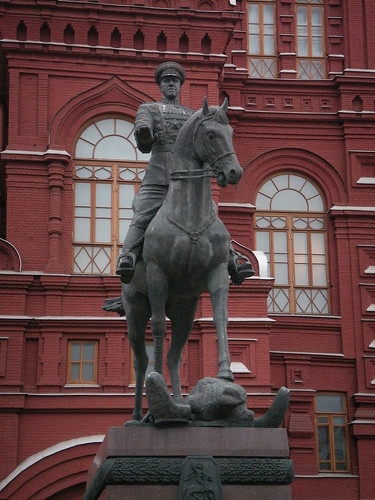 Horse and Rider Statue