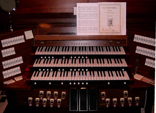 My Organ Bench at Church